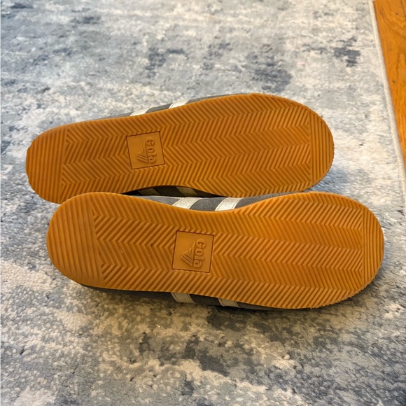 Gola Classics Women's Harrier Mirror Sneakers, SZ 11, Mocha/Gold - Picture 16 of 16